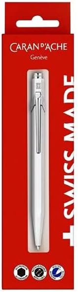 Caran d’Ache 849 Premium Line Ballpoint Pen – Original Silver - New Condition