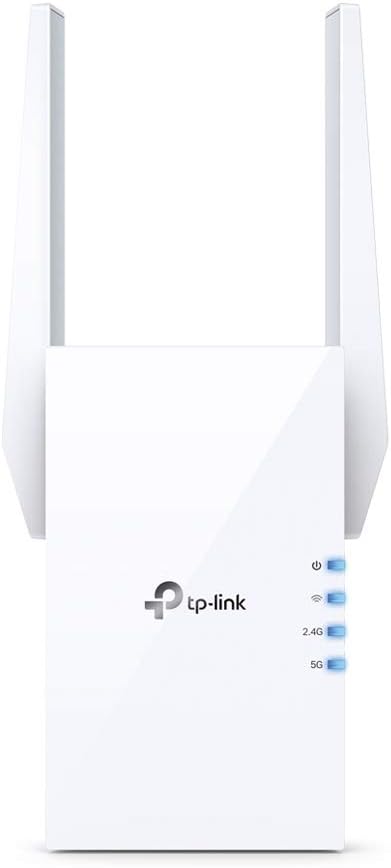 TP-Link AX1800 Mesh Wi-Fi 6 Range Extender – Dual Band, Gigabit Ethernet, AP Mode, Smart Roaming, OneMesh, Compatible with Any Router - New Condition