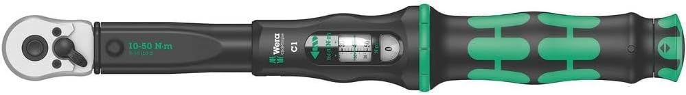 Wera 3/8" Drive Torque Wrench with Reversible Ratchet 10–50 Nm - New Condition