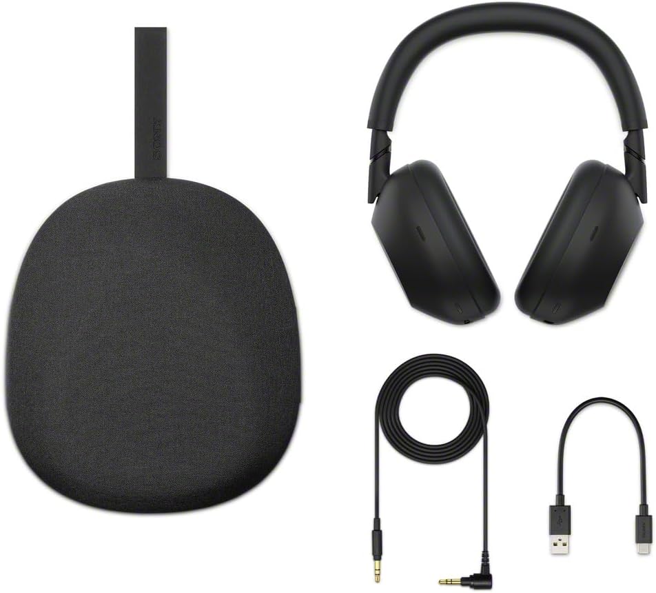Sony WH-1000XM6 Noise Cancelling Wireless Headphones - Black- Good Condition