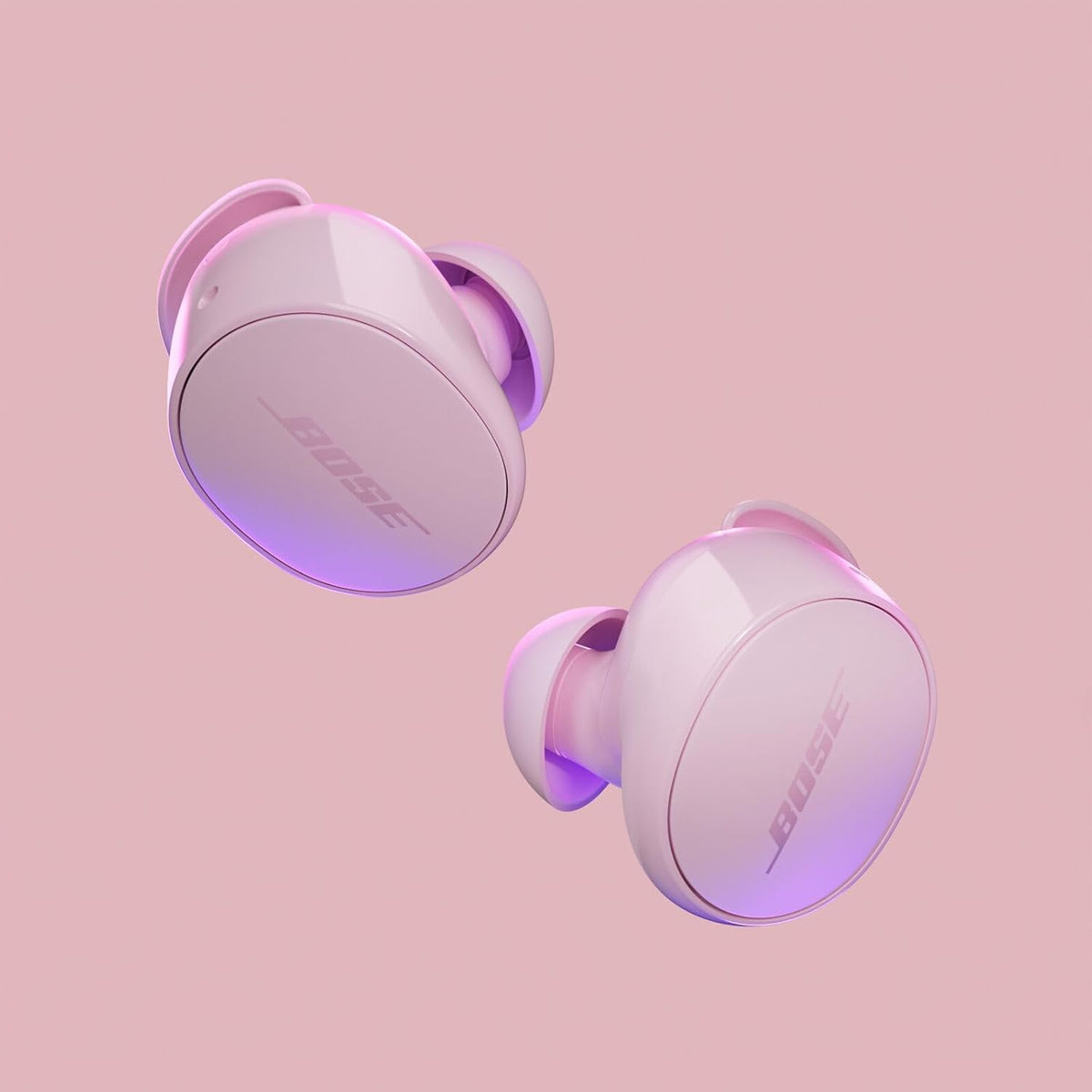 Bose QuietComfort Wireless Noise Cancelling Earbuds – Petal Pink - Excellent Condition
