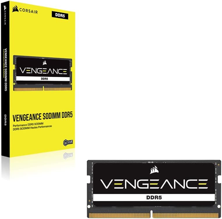 Corsair Vengeance 16GB DDR5 5600MHz CL48 SODIMM RAM - New Condition