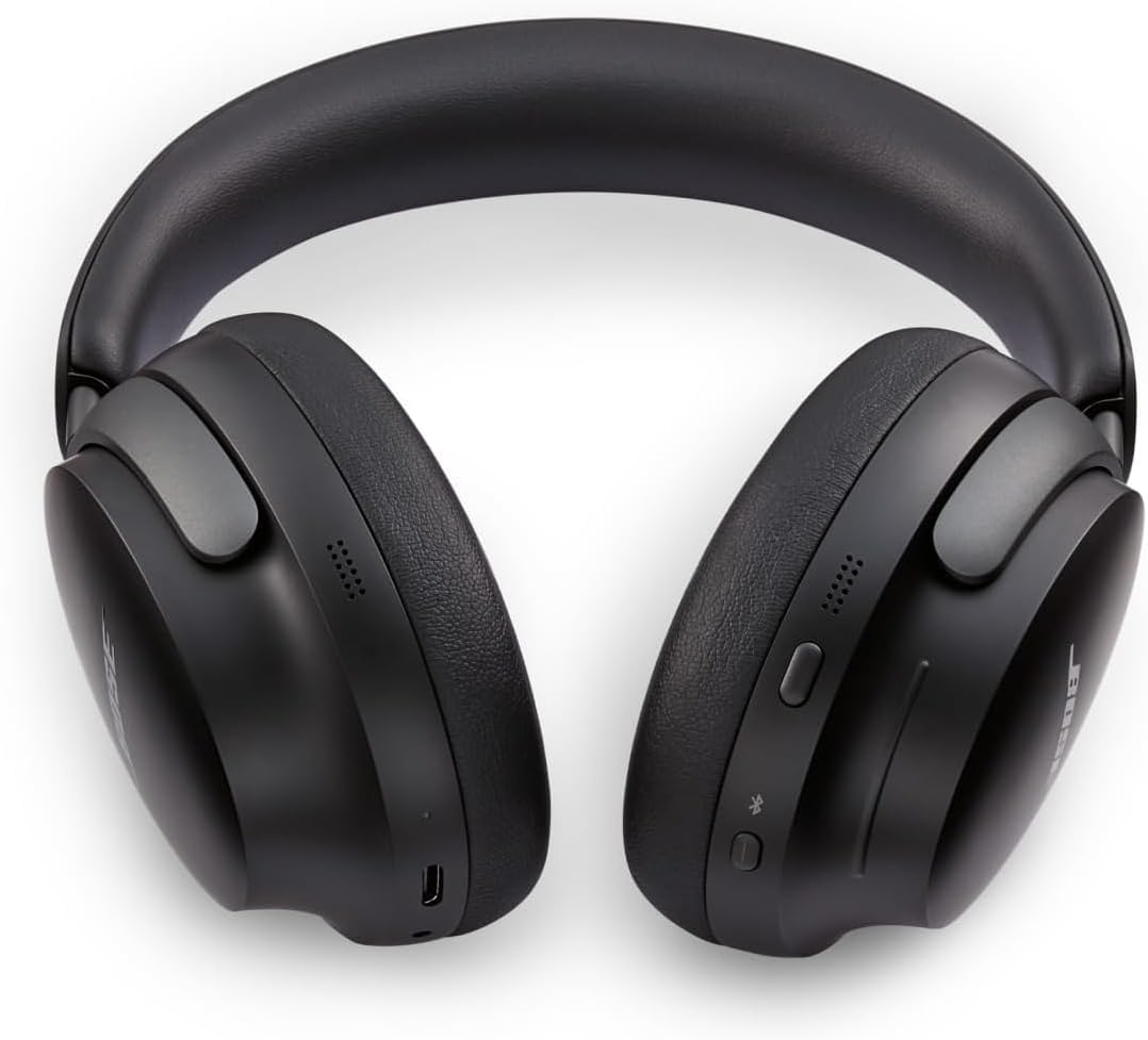 Bose QuietComfort Ultra Bluetooth Wireless Noise Cancelling Headphones Black - Excellent Condition