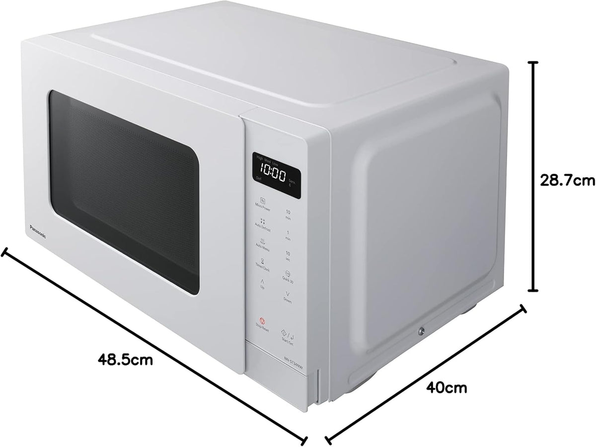 Panasonic 25L Compact Microwave Oven 900W — White - New Condition