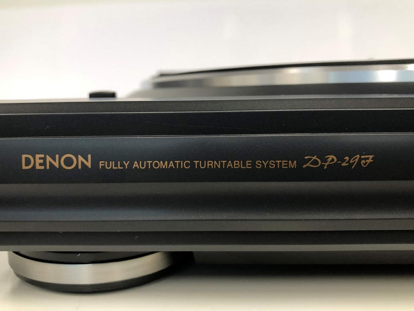 Denon DP-29FA Turntable, Fully-Automatic, Selectable ON/Off Phono Pre-Amp, Simple Set-up, Aluminium Platter & Chassis - New Condition