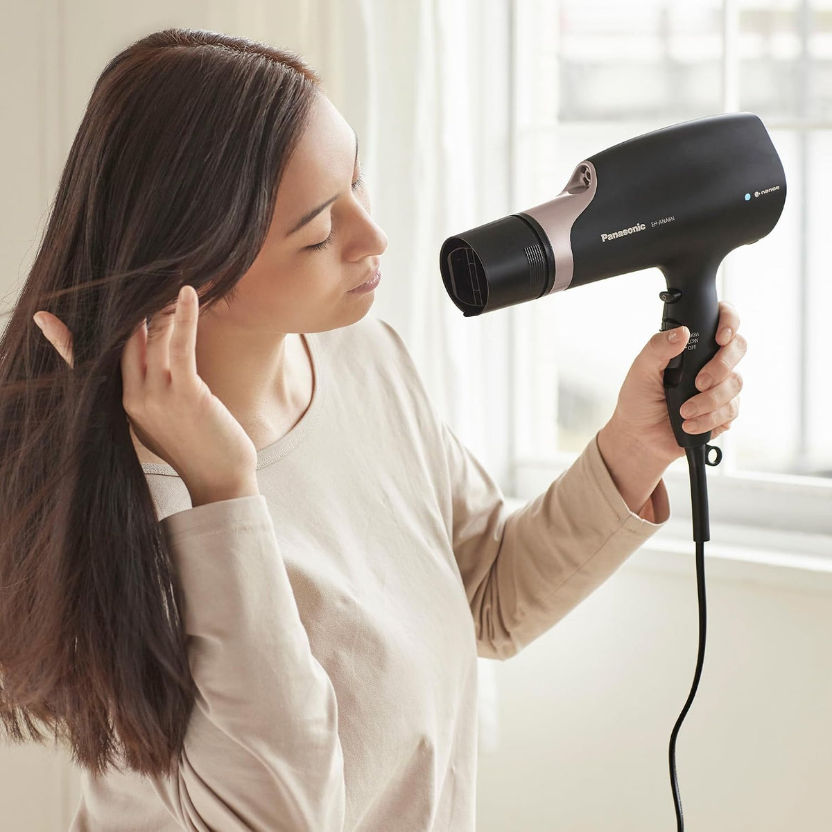 Panasonic Nanoe Hair Dryer – Quick Dry, Frizz Control with Diffuser - New Condition