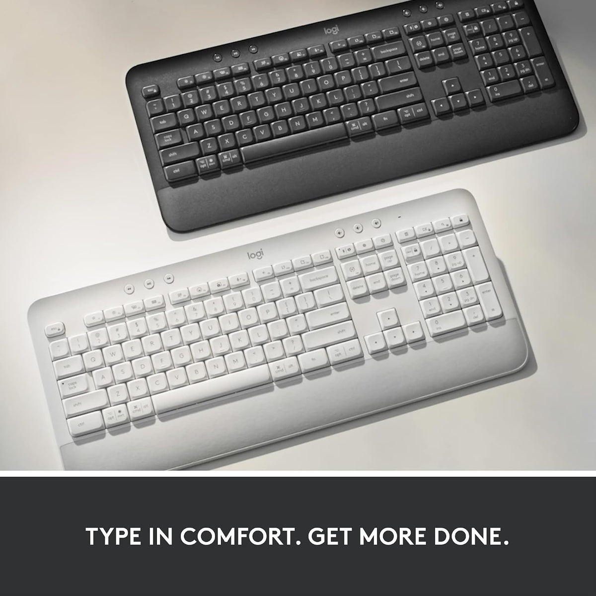 Logitech Signature K650 Wireless Comfort Keyboard – Graphite - New Condition