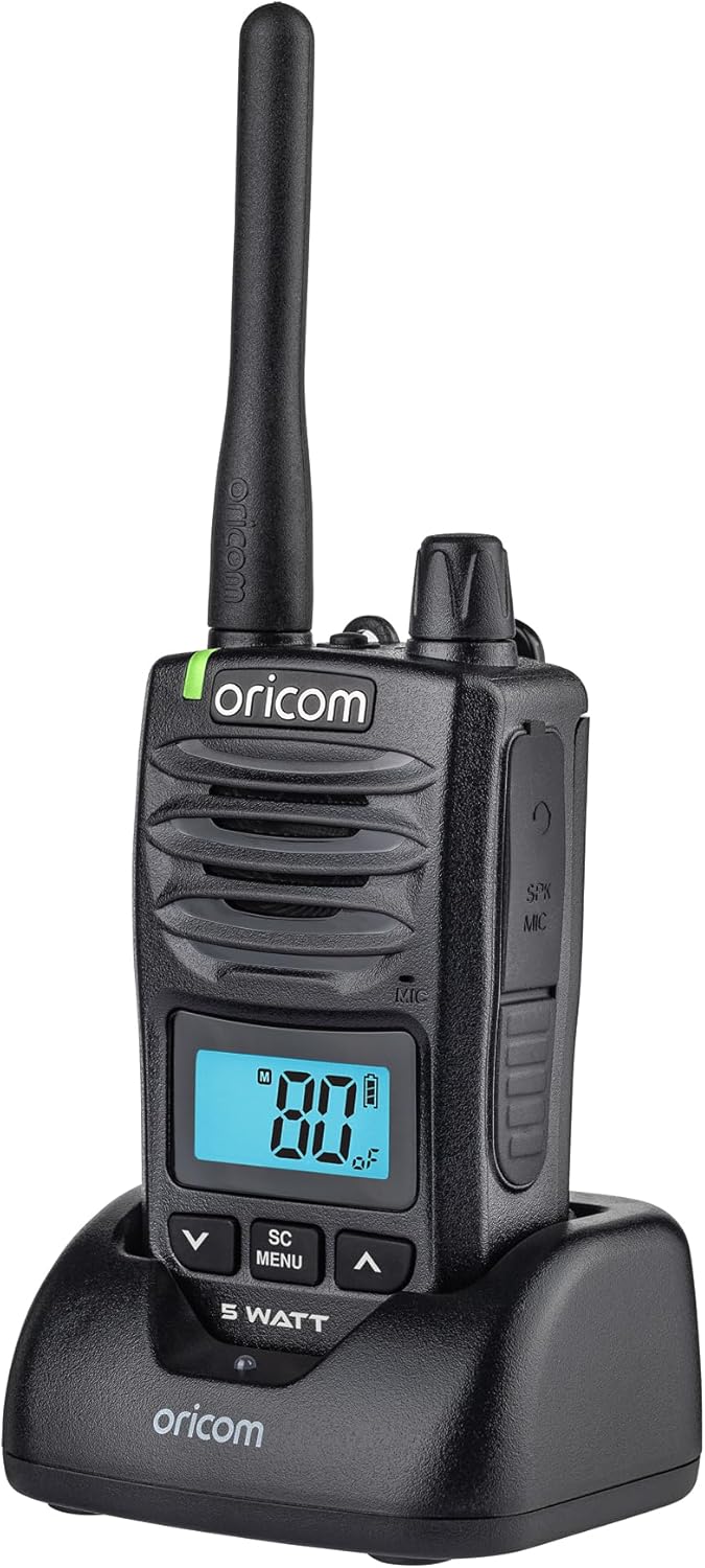 Oricom Trade Bundle Pack 5W IP67 Waterproof UHF CB Radio - New Condition