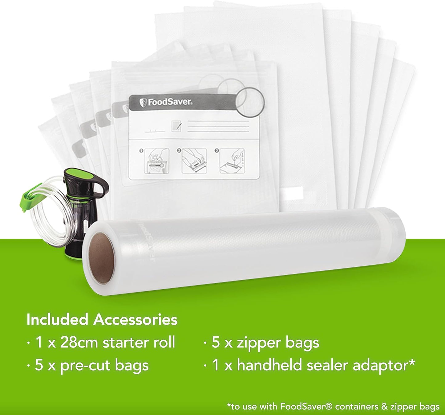 FoodSaver VS2198 Vacuum Sealer Machine with Built-In Cutter & Roll Storage - Excellent Condition