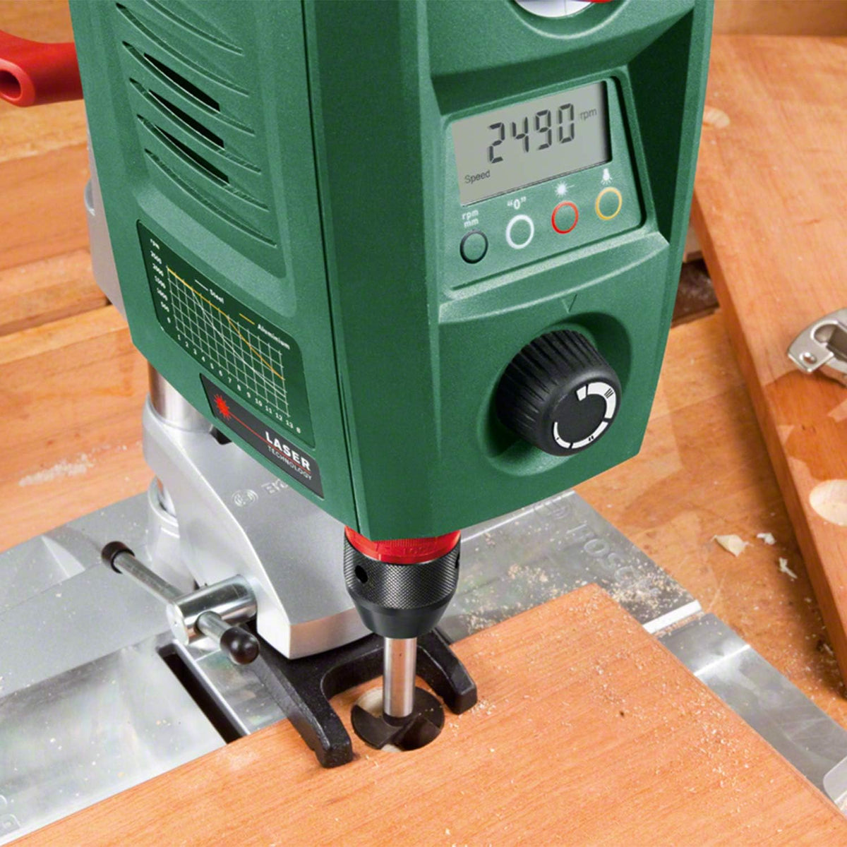 Bosch PBD 40 710W Bench Drill Press – 13mm Chuck, Digital Display, 2-Speed Gearbox - Excellent Condition