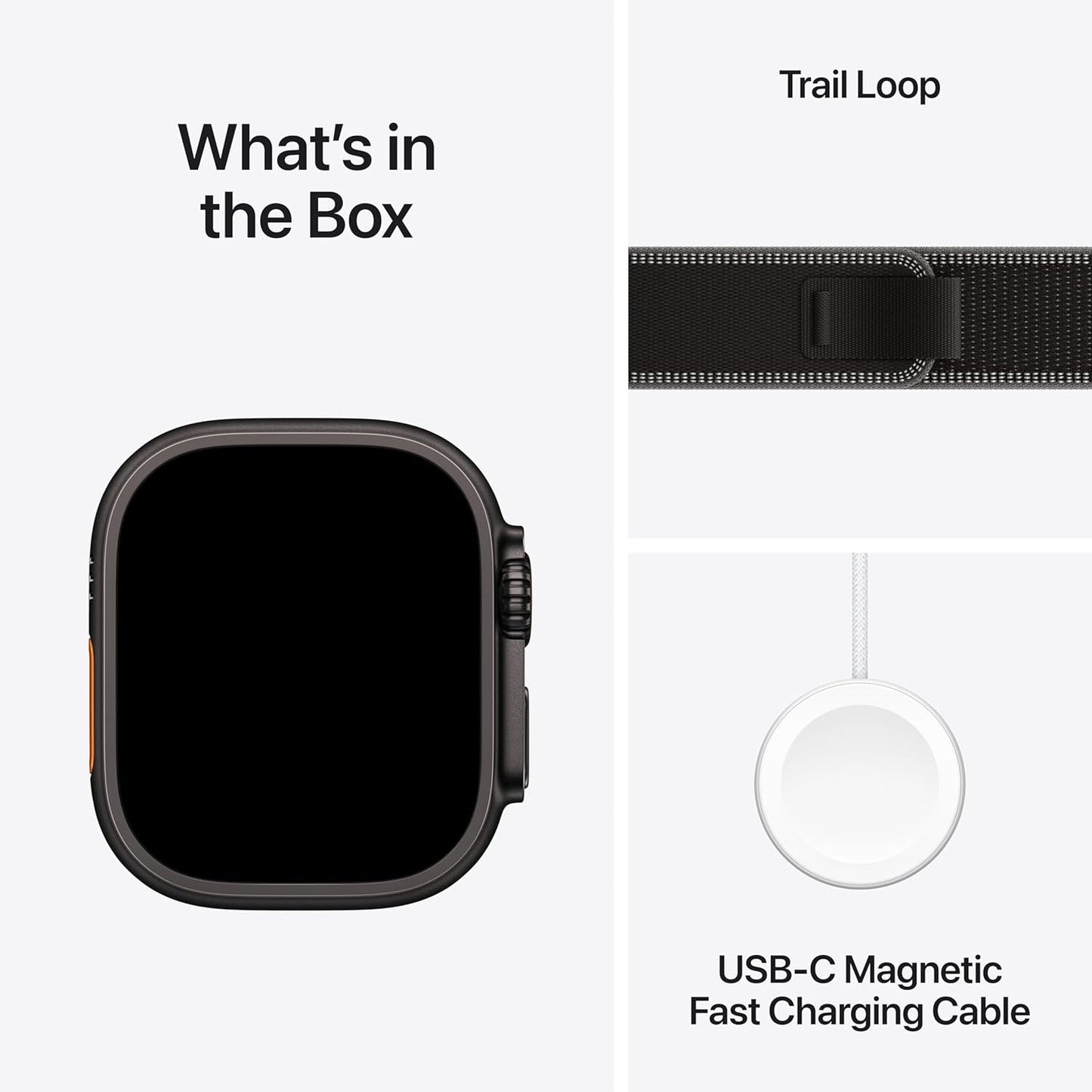 Apple Watch Ultra 3 GPS + Cellular 49mm Black Titanium Smartwatch – M/L - New Condition
