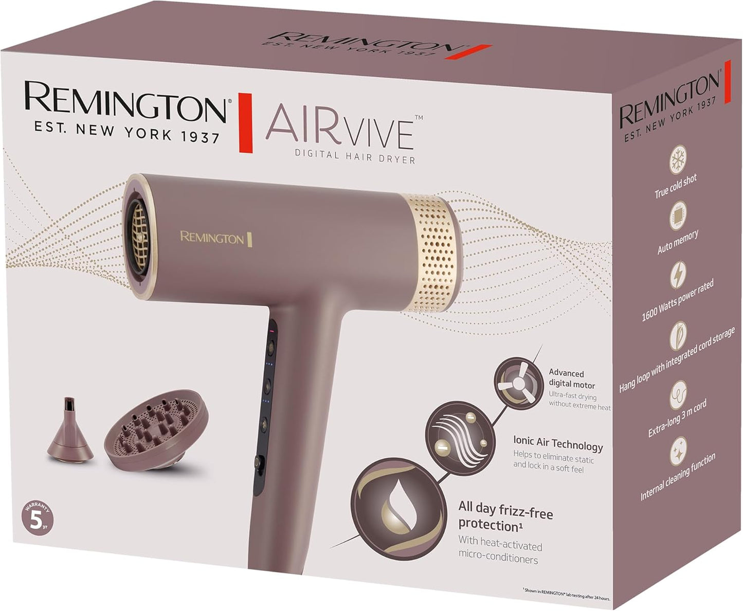 Remington AIRvive Digital Hair Dryer - New Condition
