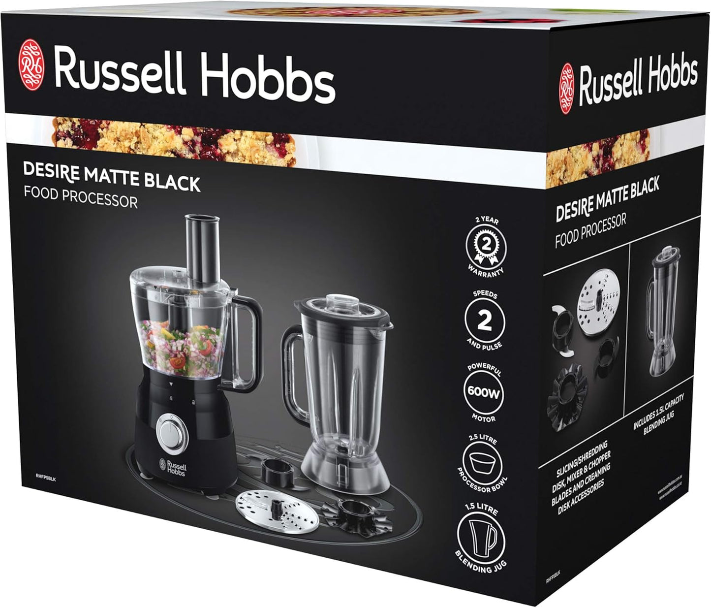 Russell Hobbs, Desire Food Processor - Good Condition