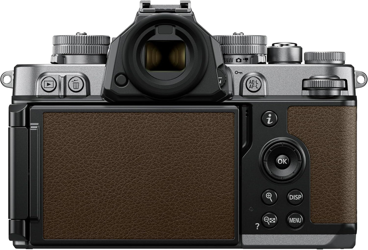 Nikon Zf Silver Mirrorless Camera – 24.5MP Full-Frame, Sepia Brown - New Condition