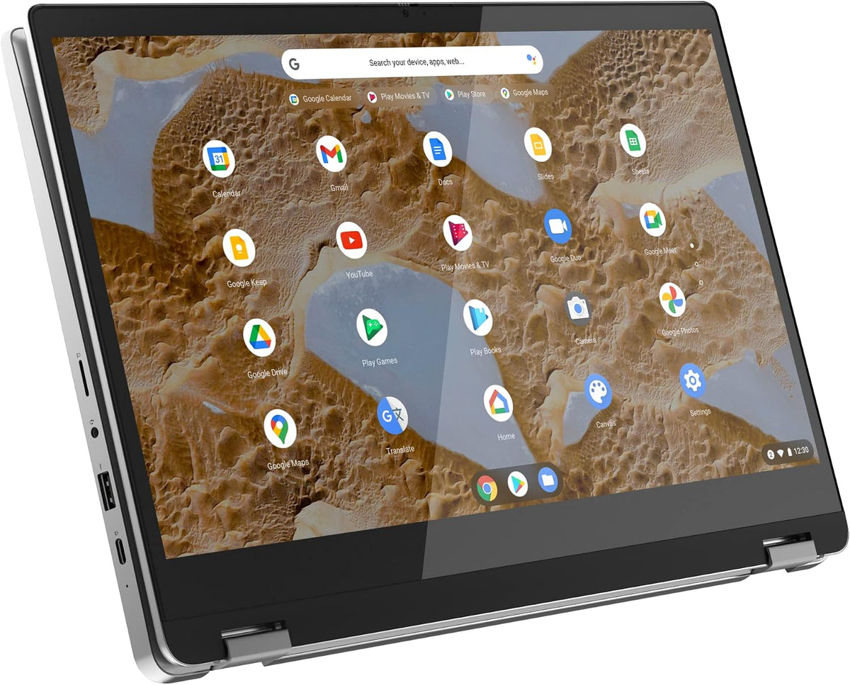 Lenovo Chromebook Flex 3 15.6" FHD Touchscreen 2-in-1 Laptop – 8GB RAM, 128GB SSD, Arctic Grey - Excellent Condition