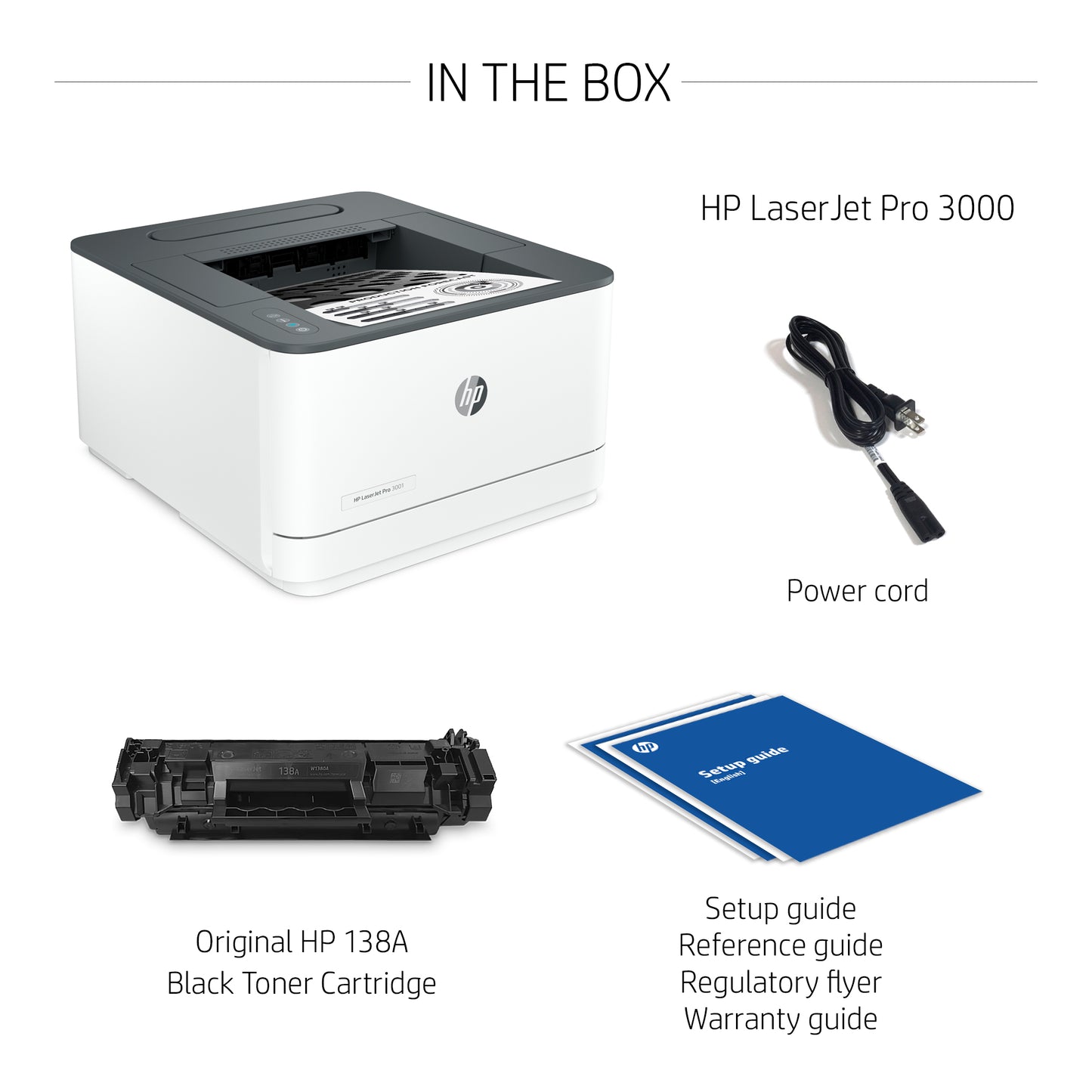 HP LaserJet Pro 3001dw Wireless Printer - New Condition