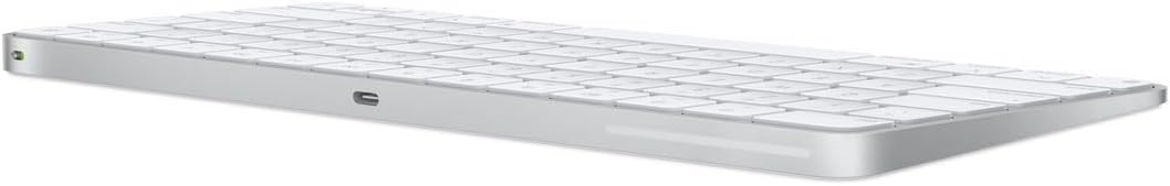 Apple Magic Keyboard with Numeric Keypad British English Wireless Rechargeable Keyboard - Silver - New Condition