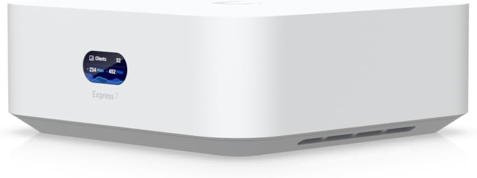 Ubiquiti UniFi Express UX7 Wi-Fi 7 10G WAN Cloud Gateway Router - Excellent Condition