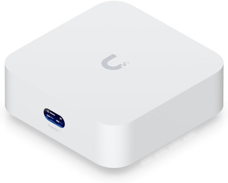 Ubiquiti UniFi Express UX7 Wi-Fi 7 10G WAN Cloud Gateway Router - Excellent Condition