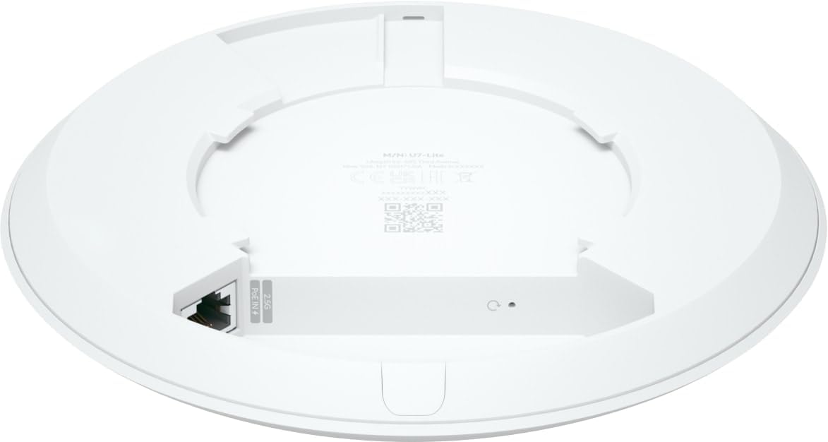 Ubiquiti U7 Lite WiFi 7 Ceiling Access Point - Excellent Condition