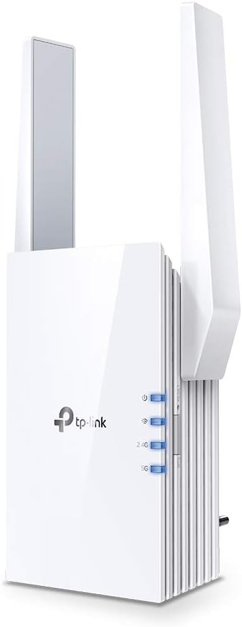 TP-Link AX1800 Mesh Wi-Fi 6 Range Extender – Dual Band, Gigabit Ethernet, AP Mode, Smart Roaming, OneMesh, Compatible with Any Router - New Condition