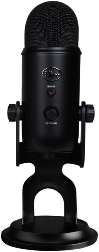 Logitech Yeti Premium Multi-Pattern USB Microphone with Blue VOICE - New Condition