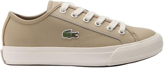 Lacoste Backcourt 224 1 CFA Women's Sneakers – Light Brown/Off White (US 5) - New Condition