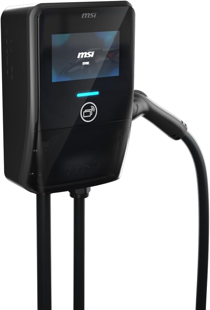 MSI EV Premium AC EV Charger Type 2, 7.4kW, 7” Display - New Condition