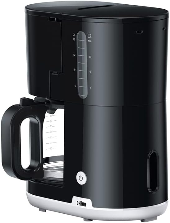 Braun Essentials Breakfast1 KF1100BK 10-Cup Filter Coffee Machine – 1000W - Excellent Condition