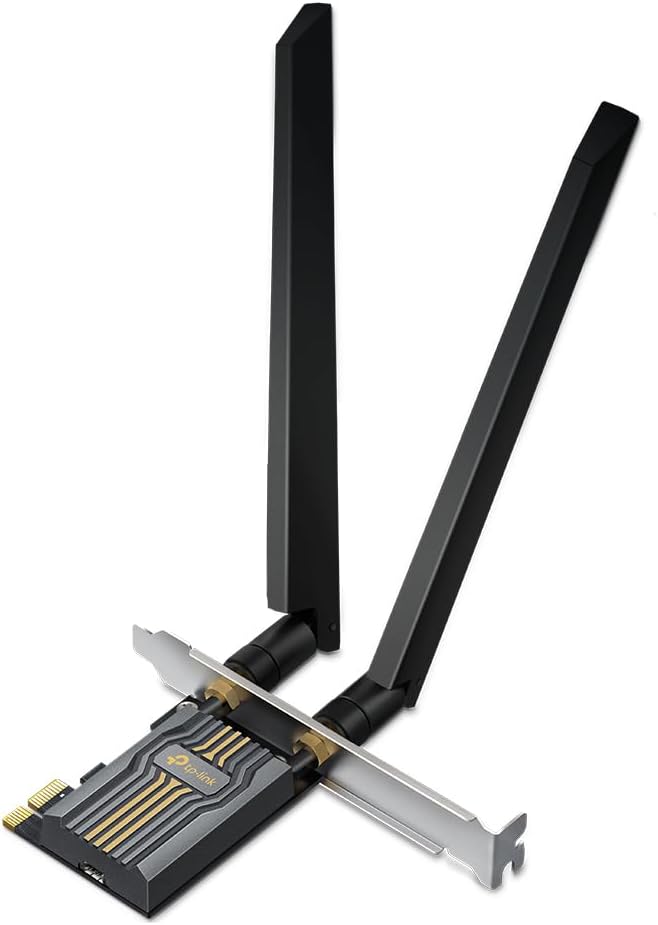 TP-Link Archer TBE400E BE6500 Wi-Fi 7 Tri-Band Adapter 6.5Gbps - New Condition