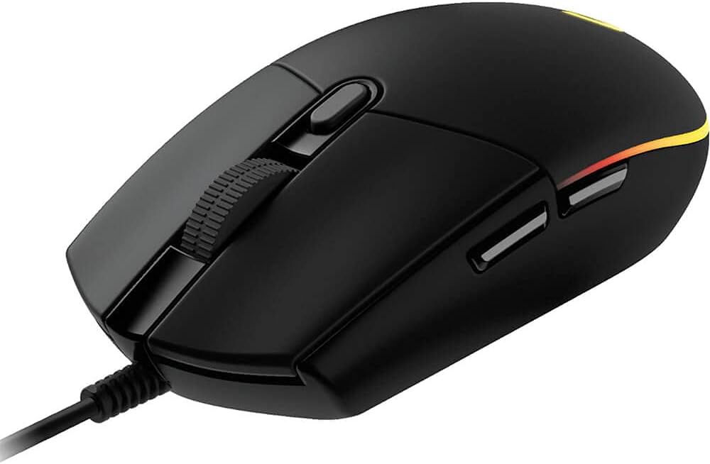 Logitech G203 LIGHTSYNC RGB Gaming Mouse – Black - New Condition