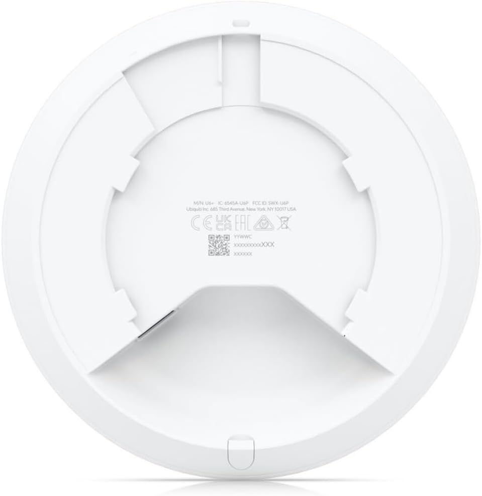 Ubiquiti UniFi U6+ Dual-Band Wi-Fi 6 PoE Access Point - Excellent Condition