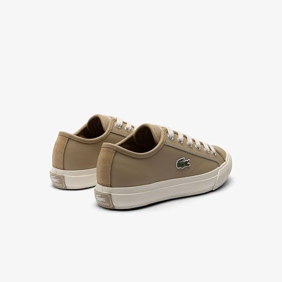 Lacoste Backcourt 224 1 CFA Women's Sneakers – Light Brown/Off White (US 5) - New Condition