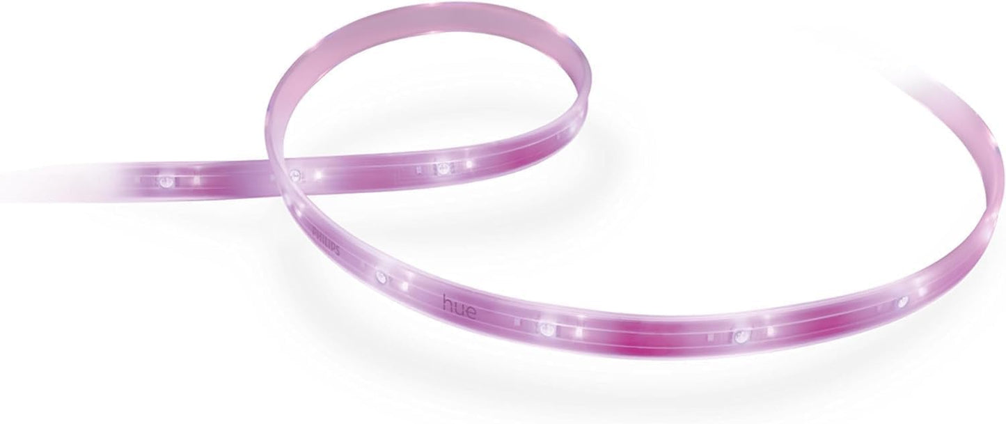 Philips Hue LightStrip Plus Smart LED Light 2m Base Kit with Bluetooth - Excellent Condition