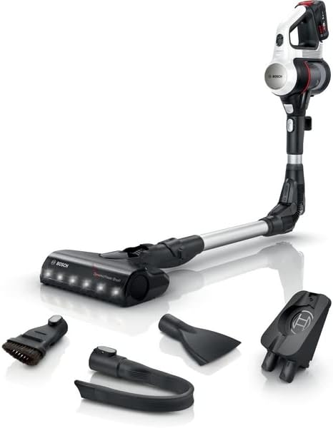 Bosch Unlimited 7 Cordless Stick Vacuum Cleaner BBS711W – 3.0Ah Battery, LED Brush, Flexible Tube - Good Condition