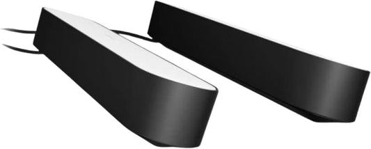 Philips Hue Play Smart LED Light Bar – White and Colour Ambiance, Black, 2-Pack Base Kit - New Condition