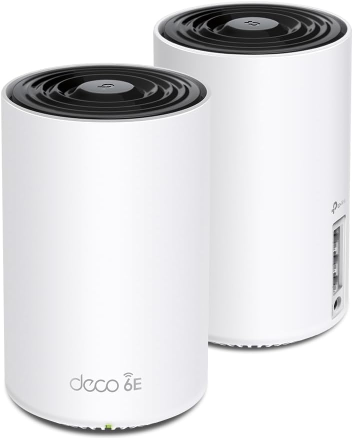 TP-Link Deco XE75 Pro AXE5400 Tri-Band Wi-Fi 6E Mesh System 2-Pack - New Condition