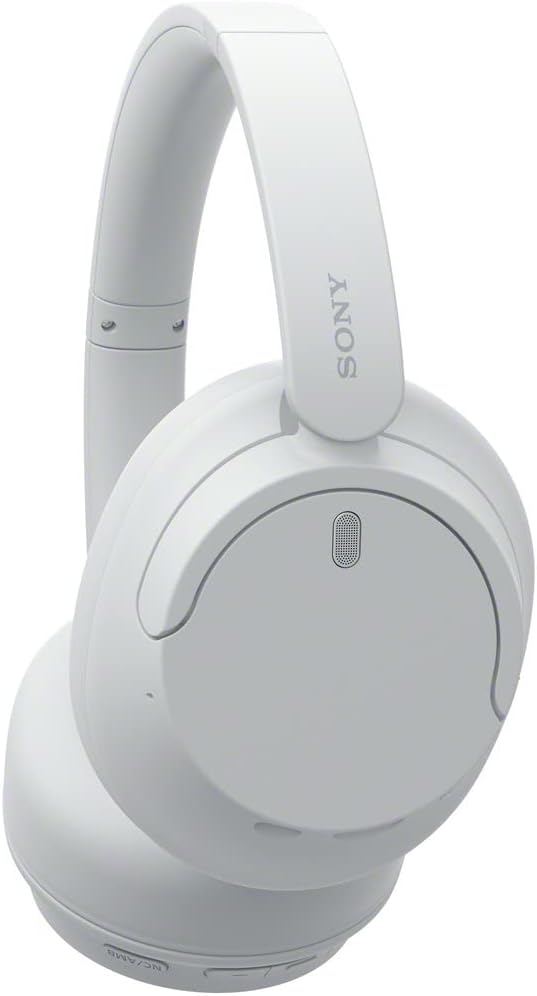 Sony WH-CH720N Wireless Noise Cancelling Over-Ear Headphones White - Excellent Condition