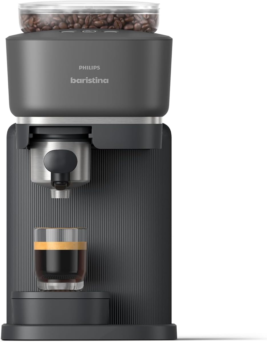 Philips Baristina Automatic Espresso Machine 16 Bar – Black - Excellent Condition