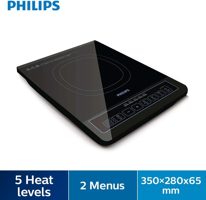 Philips Induction Cooker 5000 Series 2000W – Black - New Condition