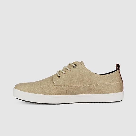 Wild Rhino Hart Men's Canvas Shoes – Sand (EU 41 / US 8) - New Condition