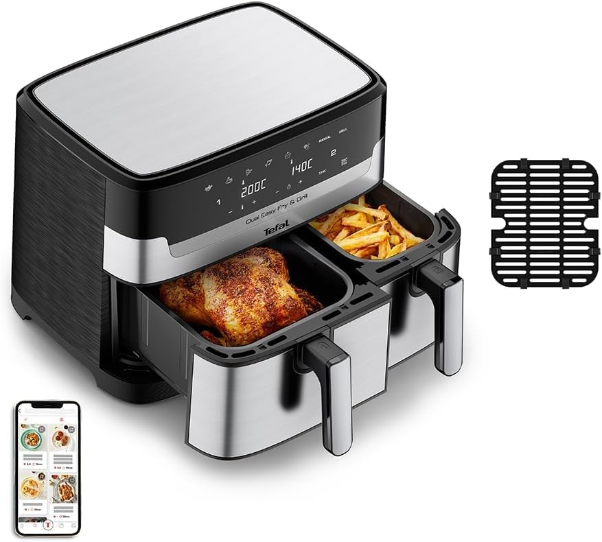 Tefal Dual Easy Fry & Grill Deluxe XXL 8.3L Air Fryer - Excellent Condition