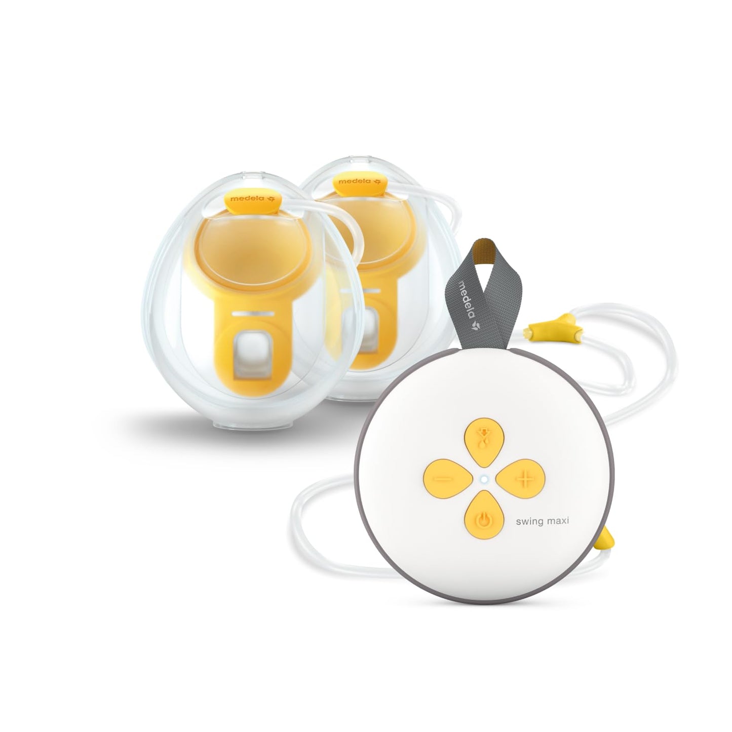 Medela Swing Maxi Double Electric Breast Pump White with App Connectivity - Excellent Condition
