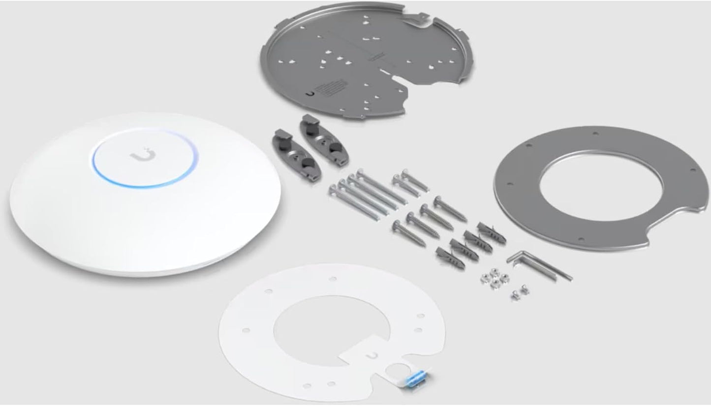 Ubiquiti U7 Pro Max WiFi 7 Access Point with 8 Spatial Streams & PoE+ Support - New Condition