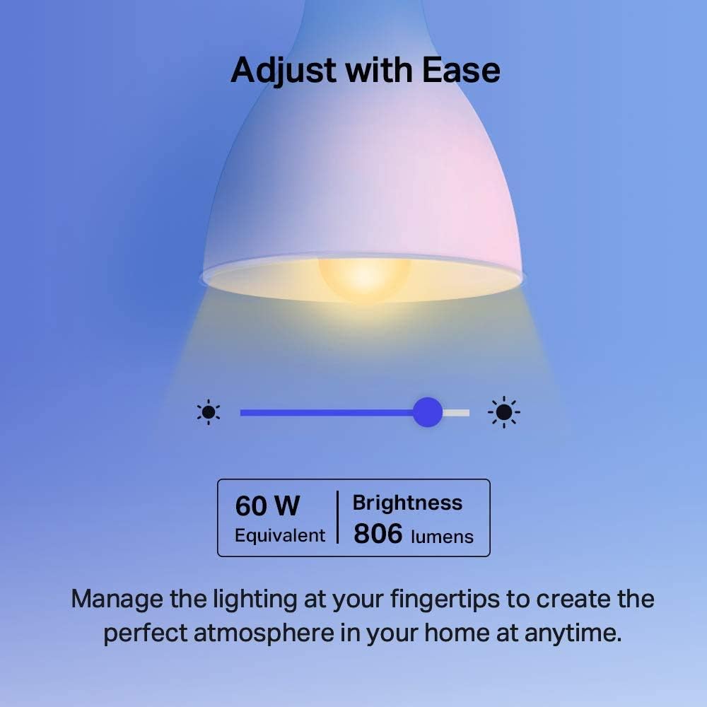 TP-Link Tapo L530B Smart Wi-Fi Multicolor B22 LED Light Bulb (2-Pack) - New Condition