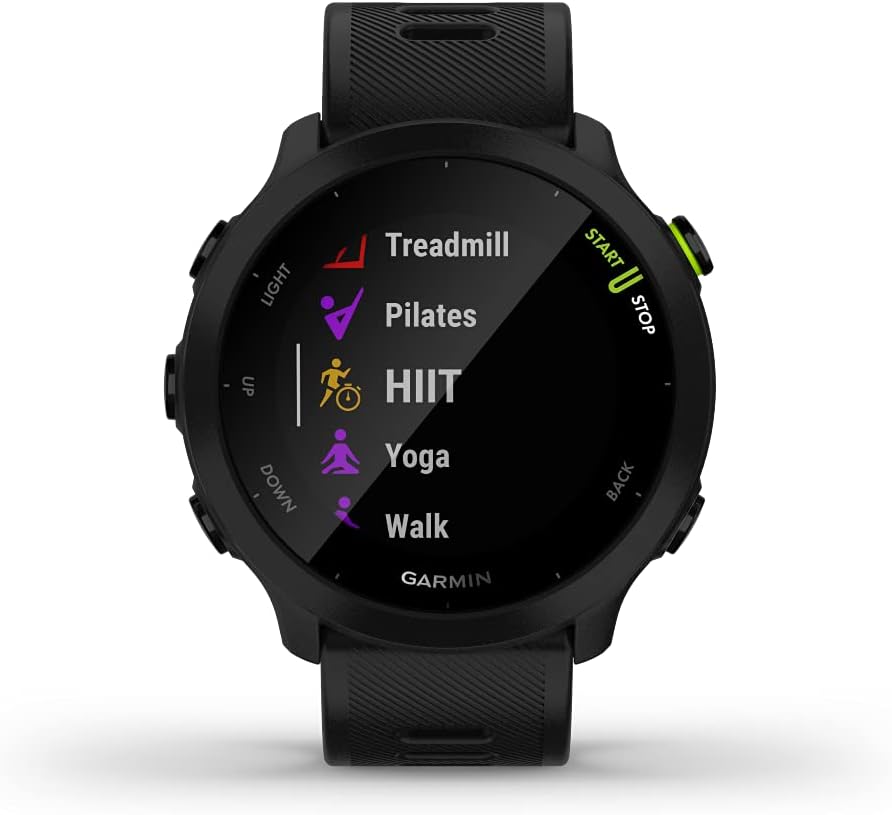 Garmin Forerunner 55 GPS Running Watch – Black - Excellent Condition