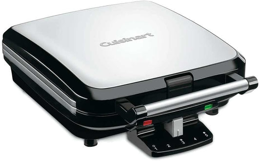 Cuisinart 4-Slice Belgian Waffle Maker – Black - New Condition