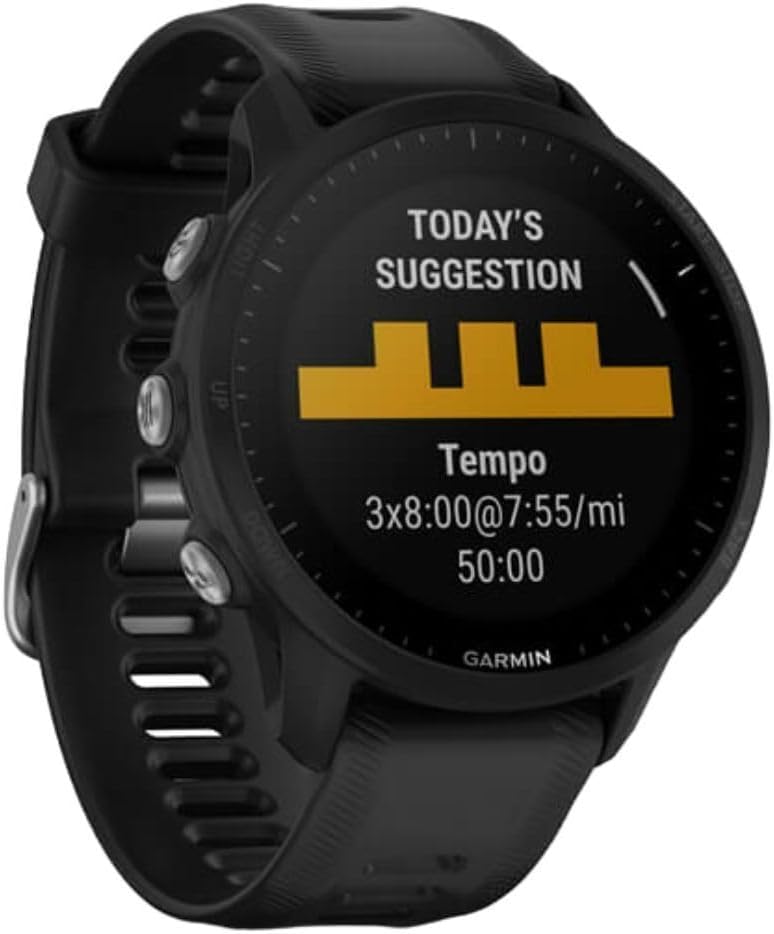 Garmin Forerunner® 955, GPS Fitness Smartwatch, Black - New Condition