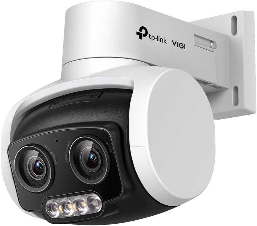 TP-Link VIGI 4MP Dual-Lens Smart Outdoor Security Camera - New Condition