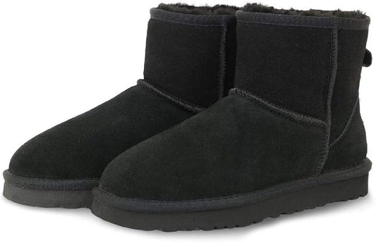 UGG Woolcomfort Classic Mini Boots – Premium Australian Sheepskin, Black, AU W13 / M11 - New Condition